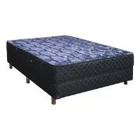MAXIKING CORAL C/DOBLE PILLOW 190X140X30 - RESORTE                      
